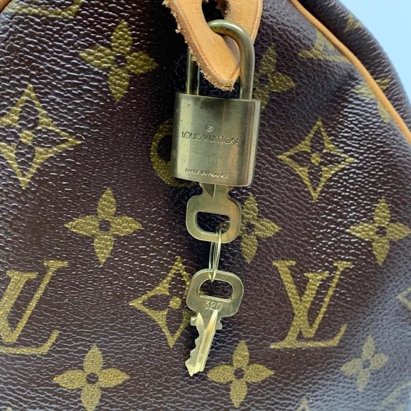 AUTH LOUIS VUITTON MONOGRAM SPEEDY 35 HAND BAG - Picture 13 of 15